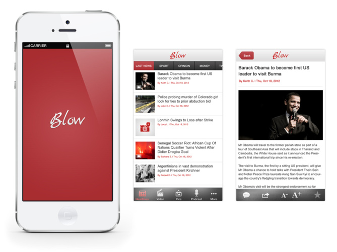 Blow #theme Blow #theme