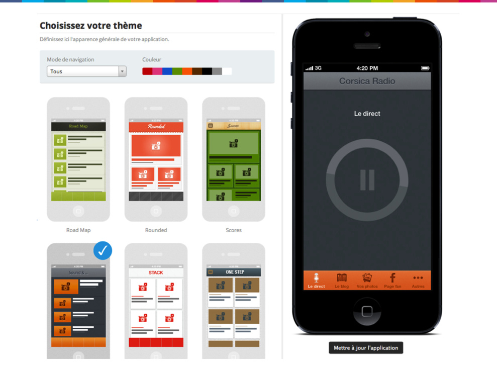GoodBarber @ Radio Zest, un concentré d'idées pour diffuser votre radio dans une beautiful app ! GoodBarber @ Radio Zest, un concentré d'idées pour diffuser votre radio dans une beautiful app !